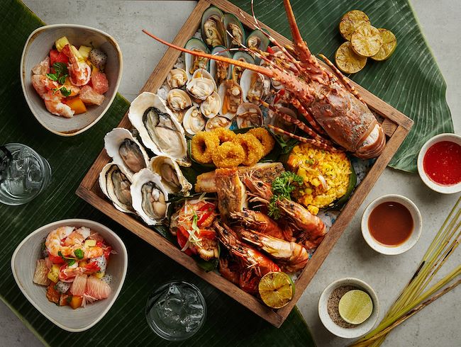 Giỏ Hải Sản Đặc Trưng